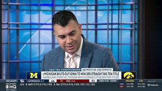 No. 2 Michigan SHUTS OUT No. 16 Iowa To Win 3rd Straight Big Ten Title I Game Recap I CBS Sports