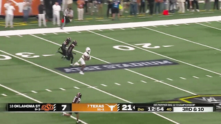 Big 12 Championship Game: Oklahoma State Cowboys vs. Texas Longhorns | Full Game Highlights