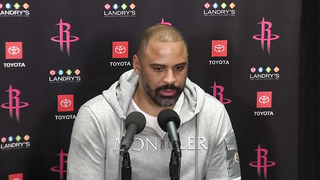 Coach Ime Udoka on his exchange with LeBron, Postgame Interview