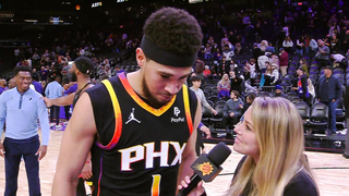 Devin Booker on KD becoming 10th all time in scoring