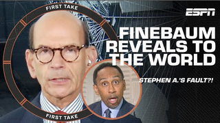 Paul Finebaum thinks Stephen A. Smith IS AT FAULT for FSU’s CFP omission?! | First Take