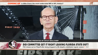 Paul Finebaum thinks Stephen A. Smith IS AT FAULT for FSU’s CFP omission?! | First Take