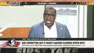 Stephen A. BETS FSU wouldn’t miss the CFP if Deion Sanders was the coach | First Take