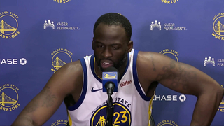 Draymond Green talks missing the game-winner, Postgame Interview