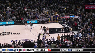 Paul George hits a CLUTCH three, Draymond misses after, WHAT AN ENDING