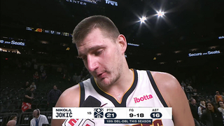 Nikola Jokic talks Win vs Suns, Postgame Interview