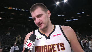 Nikola Jokic talks Win vs Suns, Postgame Interview