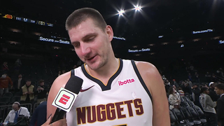 Nikola Jokic talks Win vs Suns, Postgame Interview