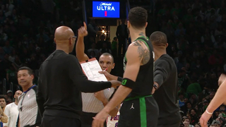Jayson Tatum was EJECTED as he had some words for the ref