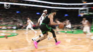 Jayson Tatum was EJECTED as he had some words for the ref