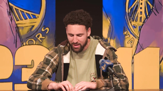 Klay Thompson discusses Win vs Clippers, Postgame Interview