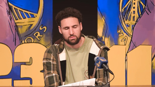 Klay Thompson discusses Win vs Clippers, Postgame Interview