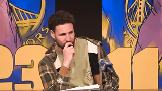 Klay Thompson discusses Win vs Clippers, Postgame Interview