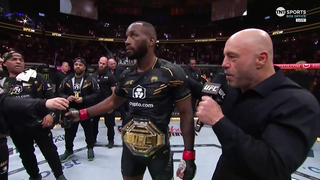 "This guy used my dad's death as entertainment." - Leon Edwards on Colby Covington  #UFC296