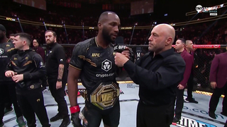 "This guy used my dad's death as entertainment." - Leon Edwards on Colby Covington  #UFC296