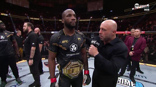 "This guy used my dad's death as entertainment." - Leon Edwards on Colby Covington  #UFC296