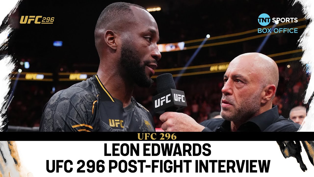 "This guy used my dad's death as entertainment." - Leon Edwards on Colby Covington  #UFC296