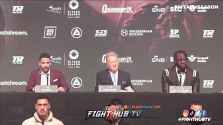 ANGRY Anthony Joshua SNAPS on Big Baby Miller! HEATED VERBAL exchange ensues at press conference!