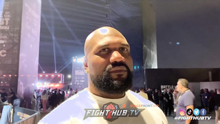 Rampage Jackson DISSES Shannon Briggs to his face; both exchange words after fury weigh in!