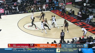 Bronny James SEASON-HIGH 15 PTS: USC Trojans vs. Oregon State Beavers | ESPN College Basketball