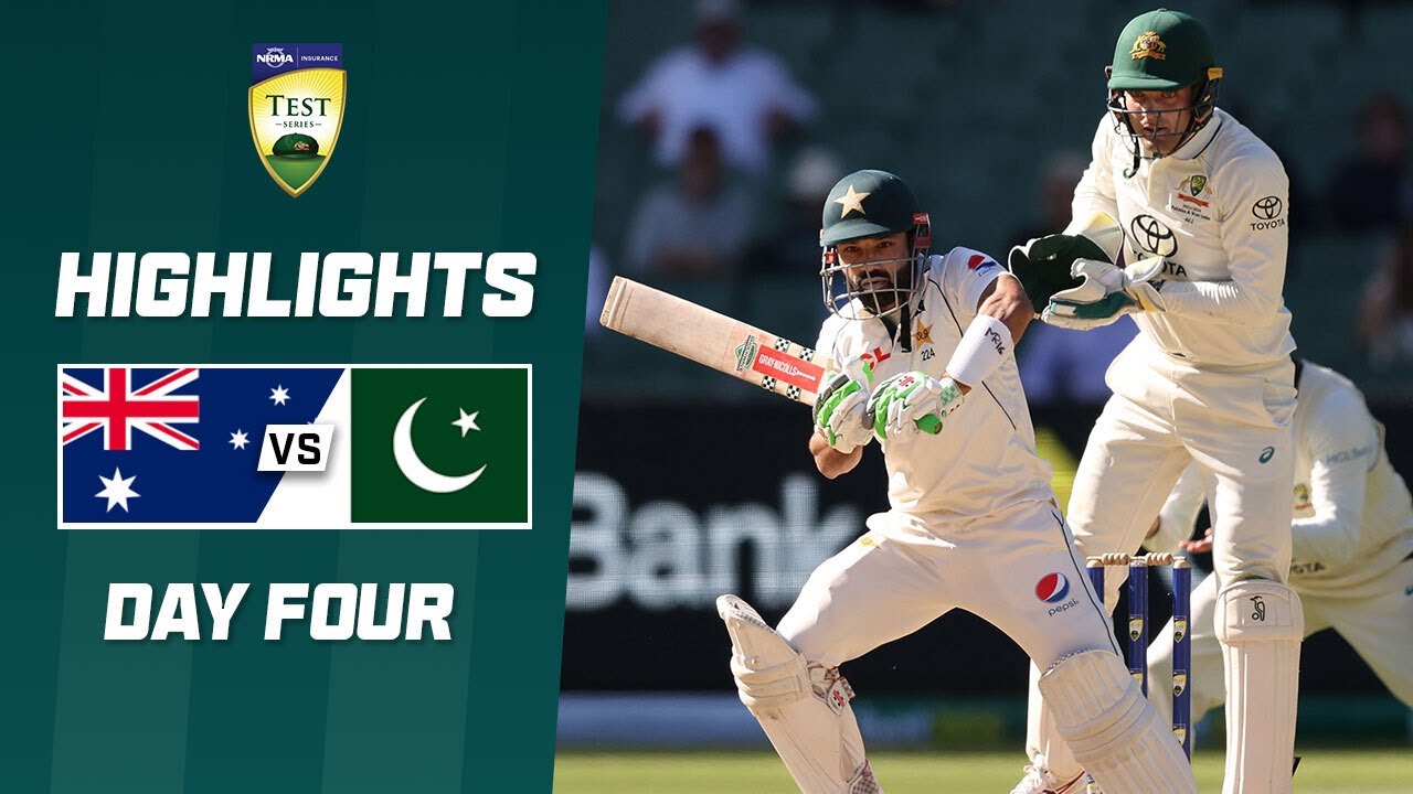 Australia v Pakistan 2023-24 - Second Test | Day 4