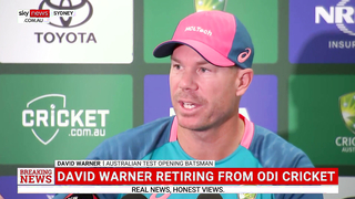 David Warner retiring from ODI cricket