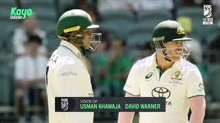 Warner & Khawaja Mic'd Up against Pakistan | Fox Cricket | Kayo Sports