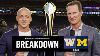 Michigan TAKES DOWN Washington to win National Title + JJ MCCARTHY INTERVIEW | CBS Sports