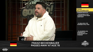 CBS Sports pay tribute to German legend Franz Beckenbauer ❤️