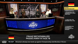 CBS Sports pay tribute to German legend Franz Beckenbauer ❤️