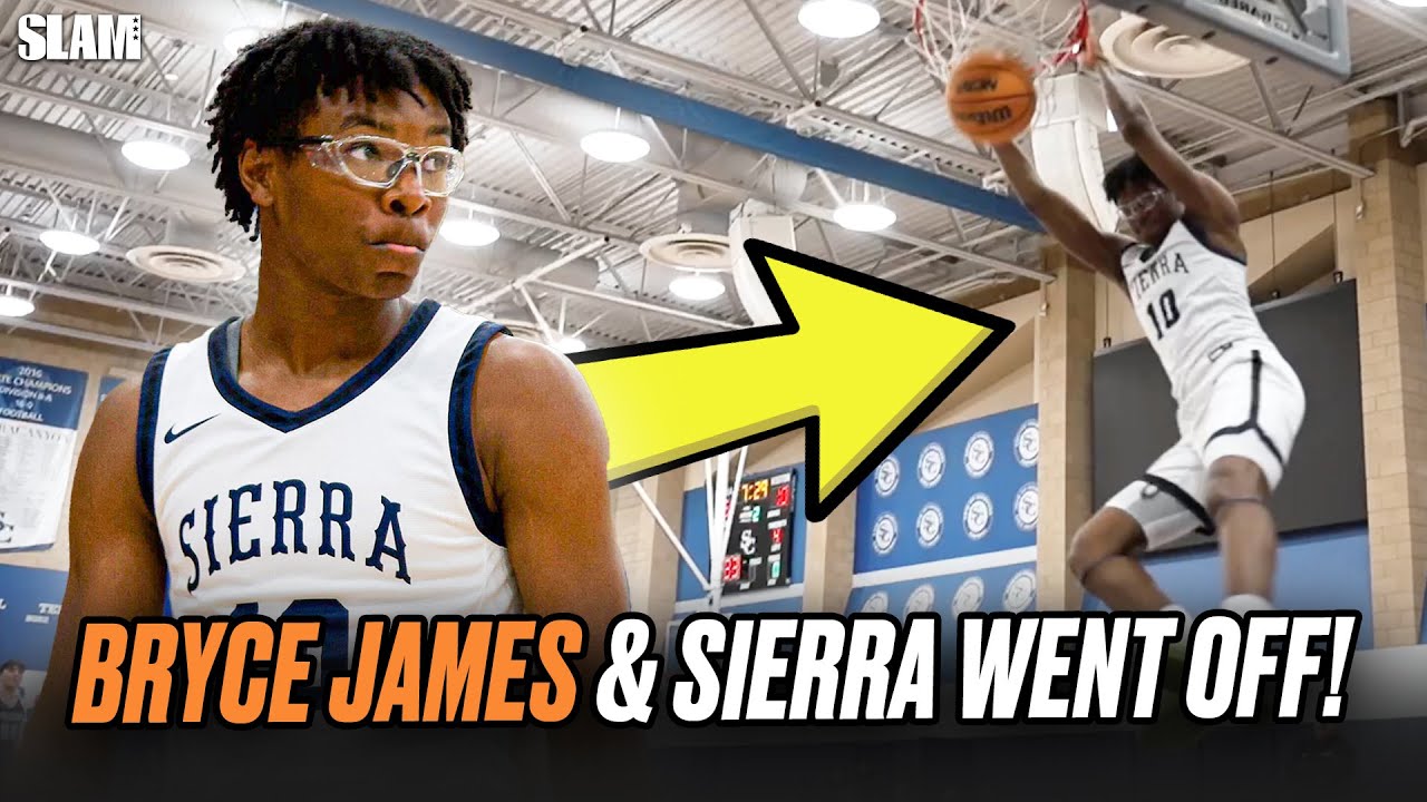 Bryce James and Sierra Canyon WENT OFF! | Sierra Canyon Wins By 39!