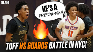 Auburn Commit Tahaad Pettiford Upset By TUFF Freshman Guard! Hudson Catholic vs St. Raymond's