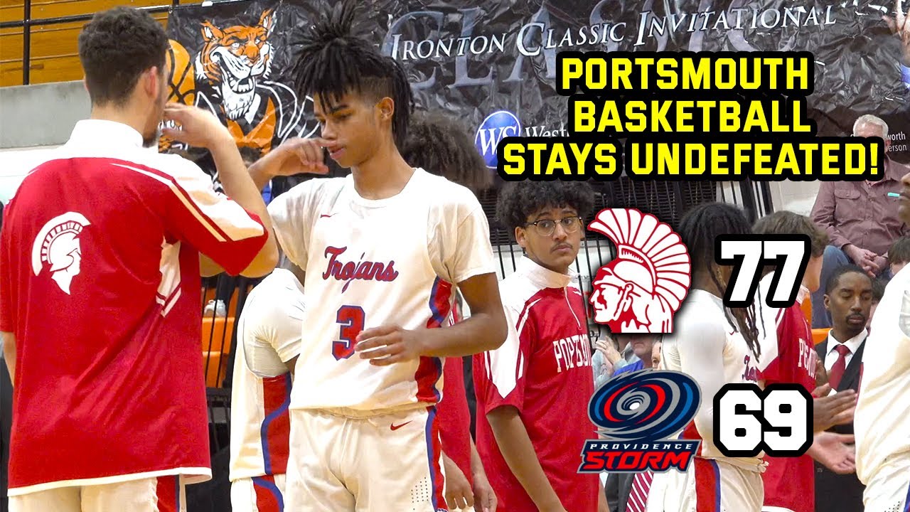 HIGHLIGHTS: Portsmouth beats Providence Christian (GA) to remain undefeated at Ironton Classic