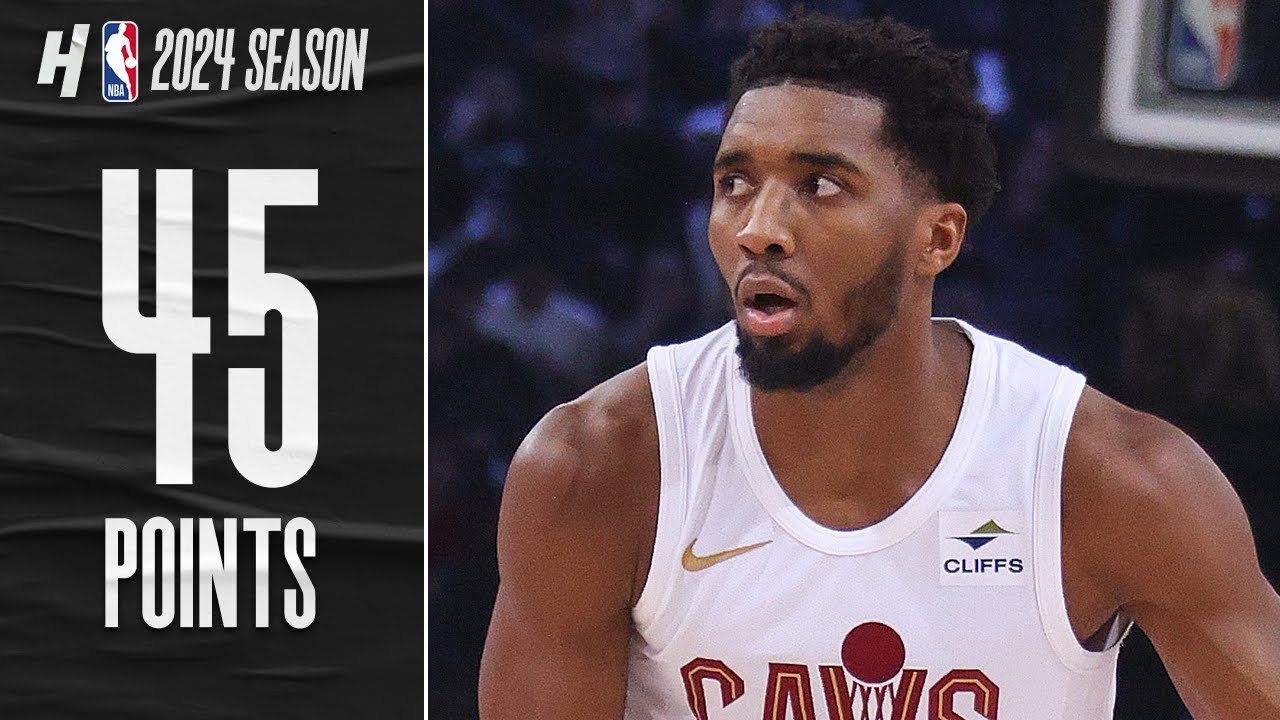 Donovan Mitchell is BALLIN' in Paris : 45 PTS Full Highlights vs Nets