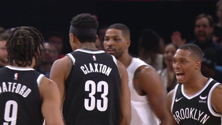 Tristan Thompson & Nicolas Claxton get HEATED