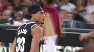 Tristan Thompson & Nicolas Claxton get HEATED