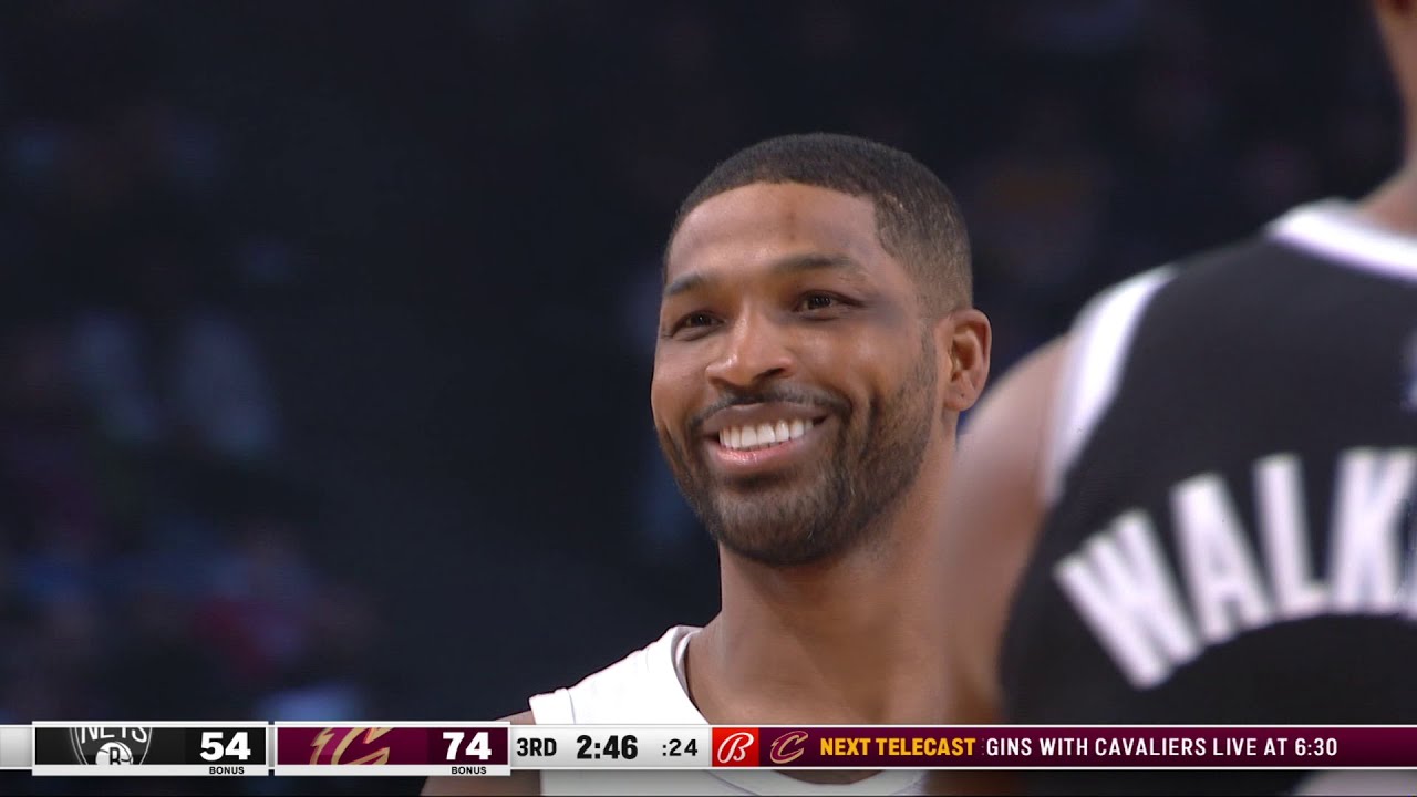 This Tristan Thompson free throw misses everything