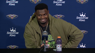 Zion Williamson Talks BIG WIN vs Warriors, FULL Postgame Interview