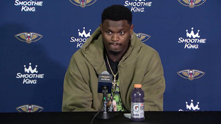 Zion Williamson Talks BIG WIN vs Warriors, FULL Postgame Interview