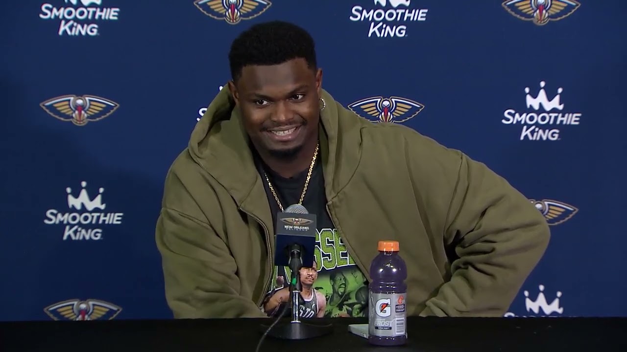 Zion Williamson Talks BIG WIN vs Warriors, FULL Postgame Interview