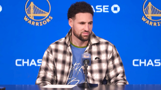 Steve Kerr and Klay Thompson react to fans booing in the last two games