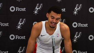 Victor Wembanyama talks win vs Pistons, Postgame Interview