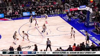 Victor Wembanyama FIRST CAREER Triple-Double 16 PTS 12 REB 10 AST: Full Highlights vs Pistons