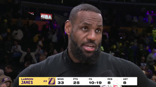LeBron James talks BIG WIN vs Mavericks, Postgame Interview