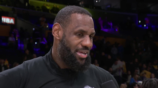 LeBron James talks BIG WIN vs Mavericks, Postgame Interview