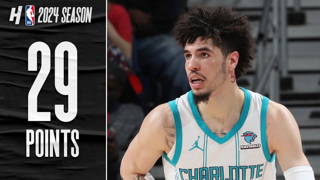 LaMelo Ball doing ALL by himself! 29 PTS, 7 AST, 5 REB Highlights vs Pelicans