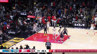 Dejounte Murray with the GAME-WINNER over Magic