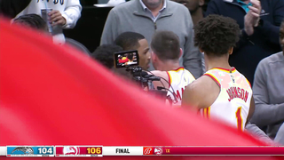 Dejounte Murray with the GAME-WINNER over Magic