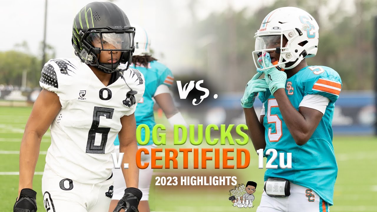 OG Ducks v. Certified 12u ( AYF NATIONALS 2023 ) Highlights