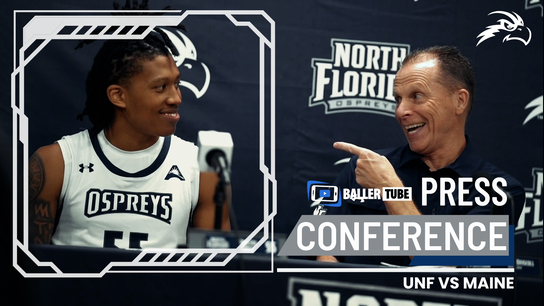UNF Press Conference: Coach Driscoll & Ametri Moss Discuss Recent Win and upcoming LSU Showdown